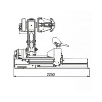 Шиномонтажный станок для грузовых колес 14-56" ShiningBerg TR57