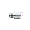 895 - Головка 1/2" для біти 1/4