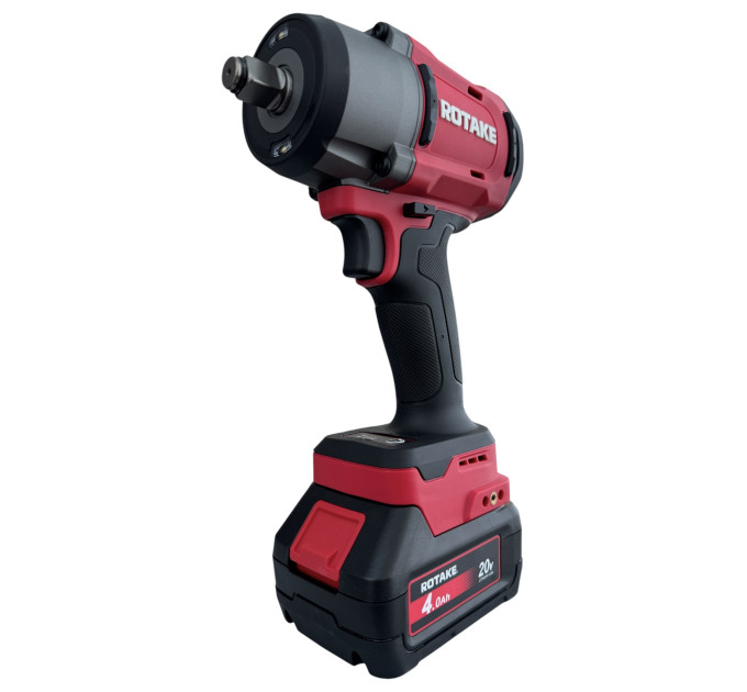 Аккумуляторный ударный гайковерт 1/2", усилие 1180 Nm