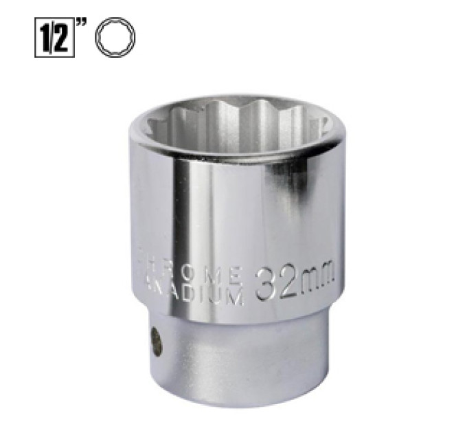 Головка торцевая удлиненная 1/2" (12гр.) 14 мм 76046214-12pt