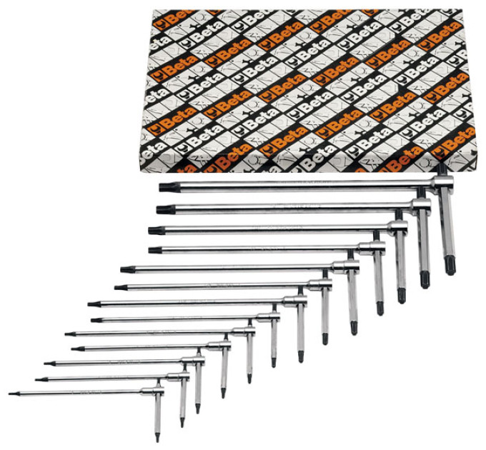 951TX/S13 - Набір Т-подібних ключів Torx