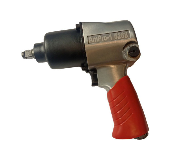 Пневматичний гайковерт ударний 1/2", зусилля - 700 Нм 15268