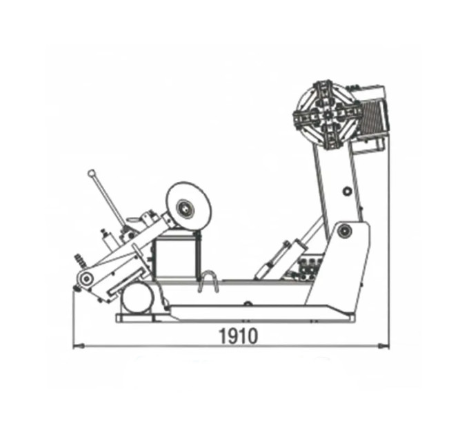 Шиномонтажный станок для грузовых колес 14-56" ShiningBerg TR 56