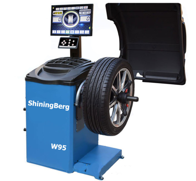 Балансувальний верстат з монітором 220V ShiningBerg W95