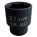 Головка ударная 6-гранная, 27мм, 1/2"