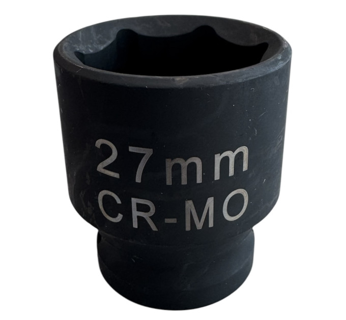 Головка ударная 6-гранная, 27мм, 1/2"