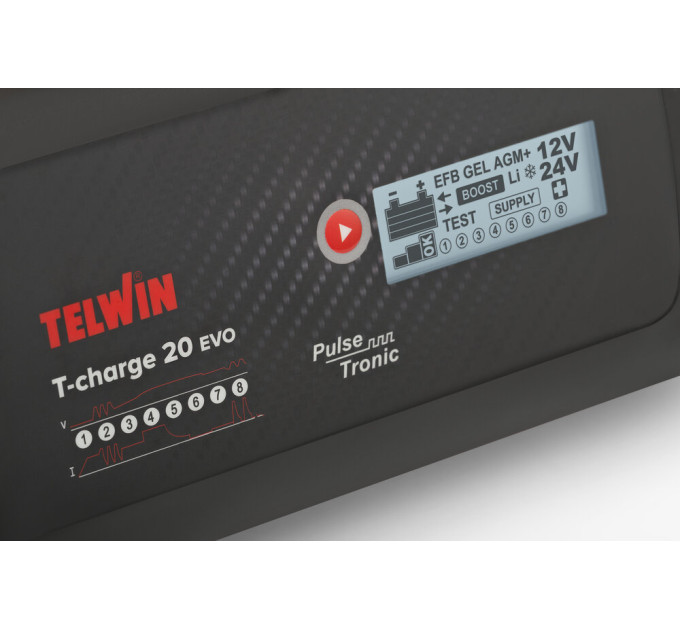 T-Charge 20 EVO - Зарядний пристрій 230В, 12 В 807596