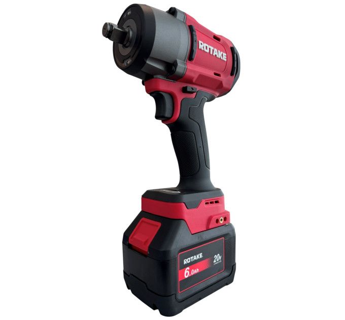 Аккумуляторный ударный гайковерт 1/2", усилие 1180 Nm