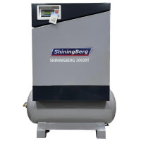 Винтовой компрессор ShiningBerg - 20T с 300 л ресивером