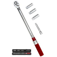 Ключ динамометричний 1/2" 70-400 Нм з набором головок торцевих 114196QK