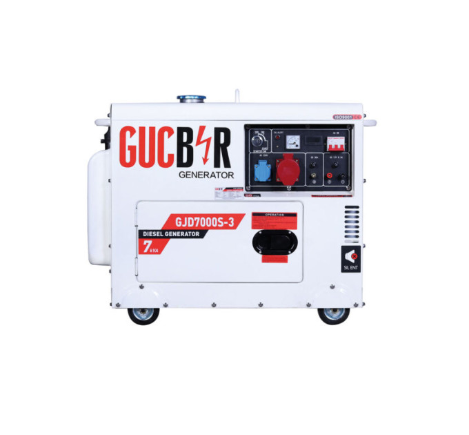 Дизельный портативный генератор Gucbir GJD7000S-3