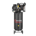 Компрессор 100 л, вертикальный, 3 кВт, 220 В, 10 атм, 500 л/мин. 2 цилиндра INTERTOOL PT-0017