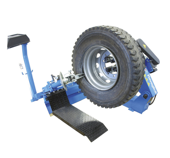 Шинoмoнтaжный cтeнд c зaxвaтoм диcкa 11"-27" G96N RAVAGLIOLI