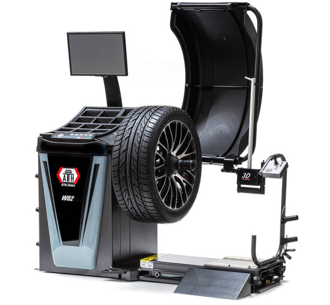 Балансувальний верстат 3D ATH W82 Touch Plus з підйомником колеса