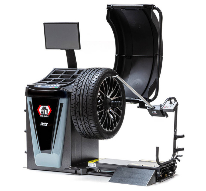 Балансувальний верстат 3D ATH W82 Touch Plus з підйомником колеса