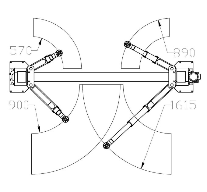 Підйомник двостійковий 3.5т ATH Comfort Lift 2.35 (Німеччина)