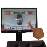 Балансувальний верстат 3D ATH W82 Touch Plus з підйомником колеса Балансувальний верстат 3D ATH W82 Touch Plus з підйомником колеса