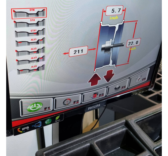 Балансувальний верстат 2D ATH W62 LCD