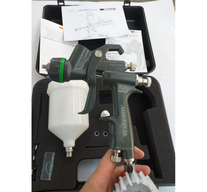 КРАСКОПУЛЬТ SLIM KOMBAT HVLP (1.5 ММ), WALCOM