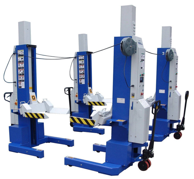 Беспроводные подкатные колонны 7.5т Well Kraft ML4030W (Германия-Китай)