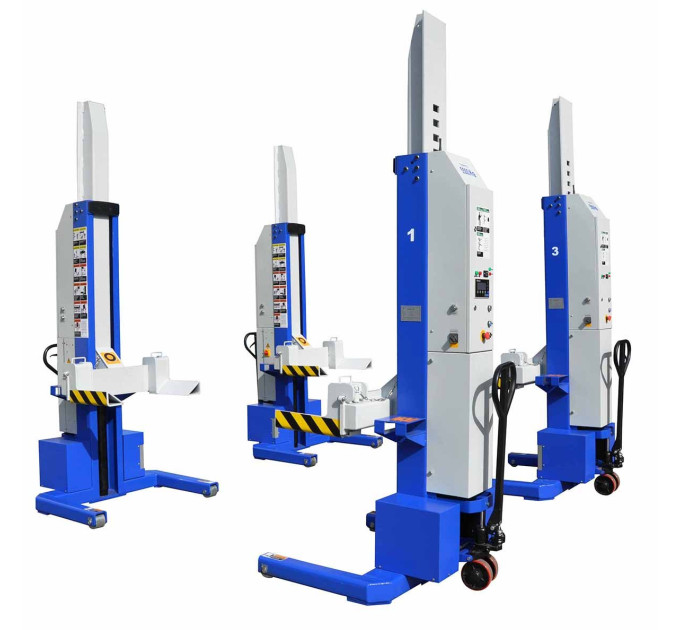 Беспроводные подкатные колонны 5.5т Well Kraft ML4022W (Германия-Китай)