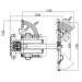 Подъемник одностоечный 2.5т Well Kraft DJ01KS (Германия-Китай)