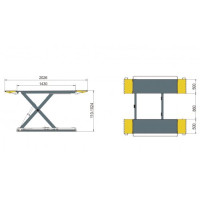 Подъемник ножничный 3т Well Kraft M30 (Германия-Китай) Подъемник ножничный 3т Well Kraft M30 (Германия-Китай)
