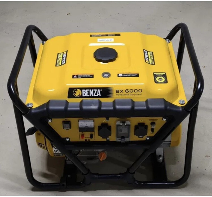 Генератор Бензиновый BENZA Bancada BX6000 AVR + МОТОРНА ОЛИВА В ПОДАРУНОК