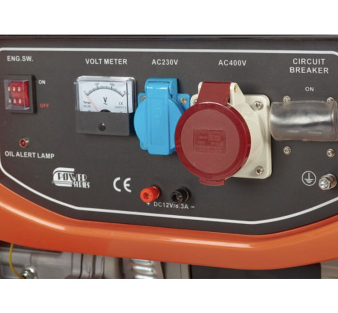Генератор бензиновый ANOVA GC5500TFE 5.5 kW / 6.8 kVA 220 / 380 V