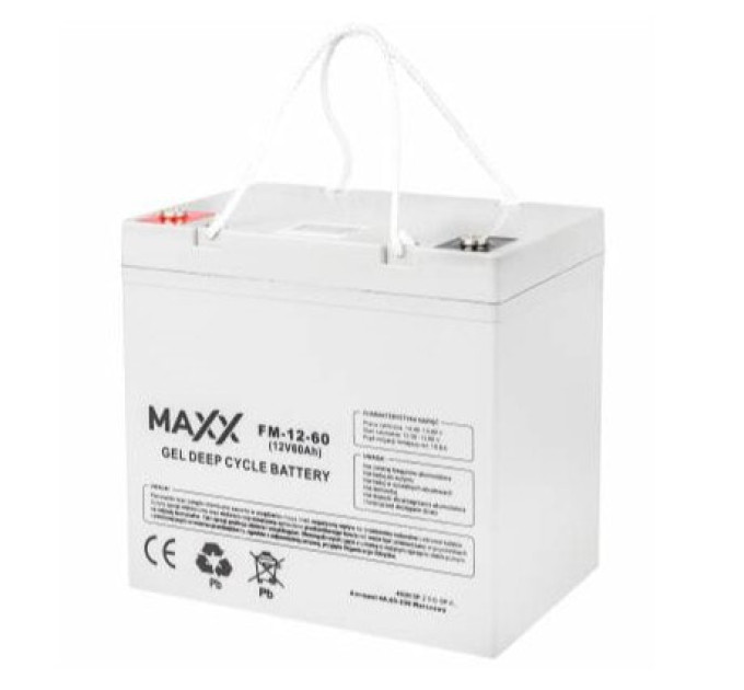 АККУМУЛЯТОР ГЕЛЕВЫЙ 4SUN DEEP CYCLE MAXX 60Ah 12V FM-12-60Ah