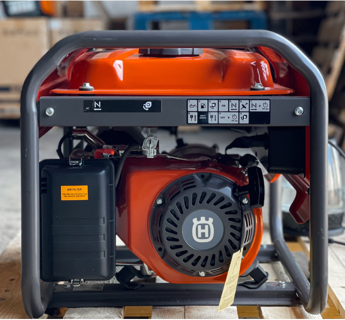Генератор Бензиновый HUSqvarna G 3200P 230V 3.0 kW, однофазный, ручной стартер + МОТОРНА ОЛИВА В ПОДАРОК
