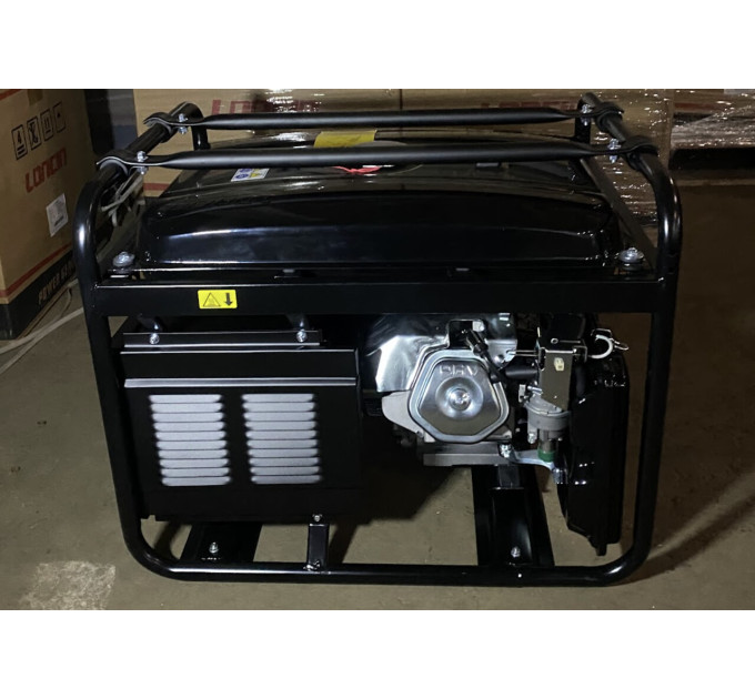 Генератор Бензиновый Loncin LC 6500DC 230В 5,5кВт, однофазный, ручной стартер