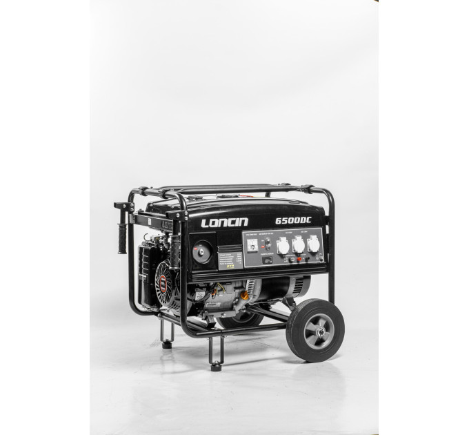 Генератор Бензиновый Loncin LC 6500DC 230В 5,5кВт, однофазный, ручной стартер