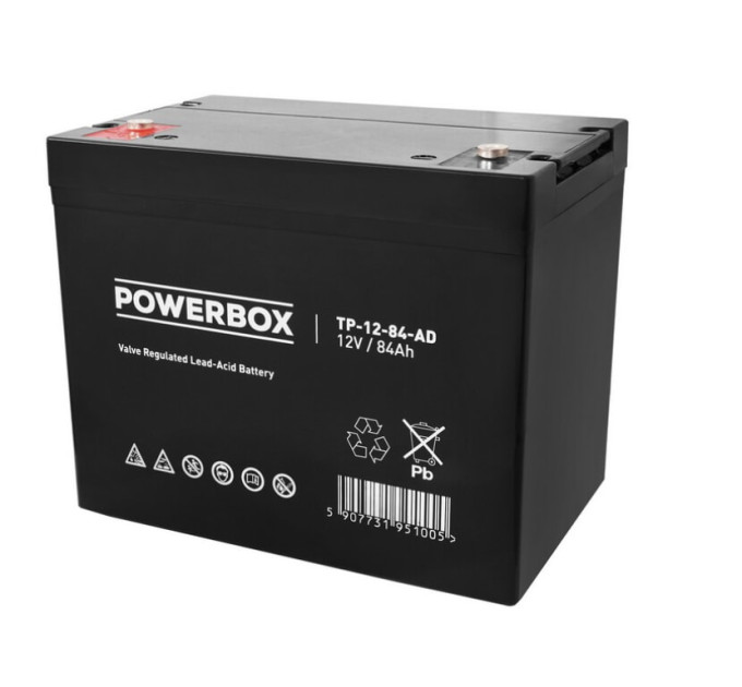 Аккумулятор AGM POWERBOX TP-12-84-AD 12V/84Ah