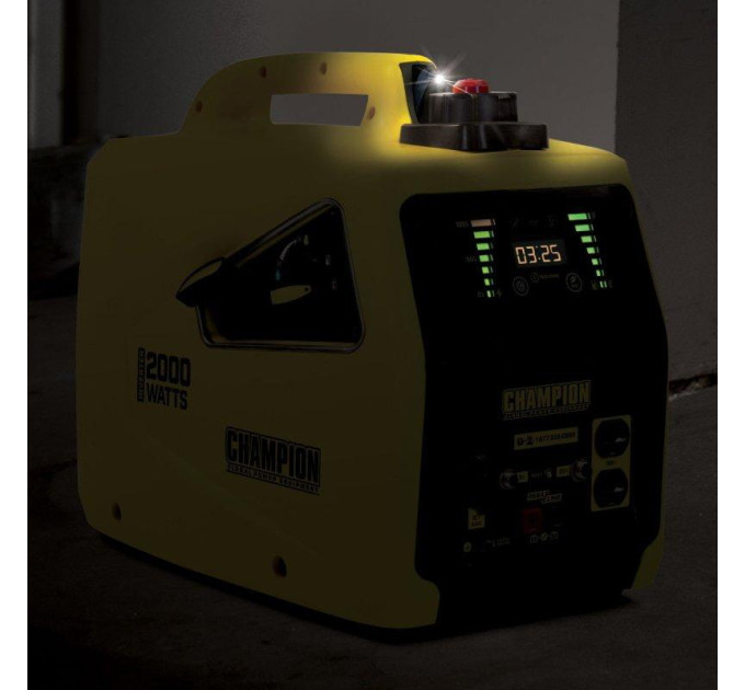 Генератор Бензиновый Инверторный Champion 82001i-EU, 1.75 kW , однофазный + МОТОРНА ОЛИВА В ПОДАРУНОК