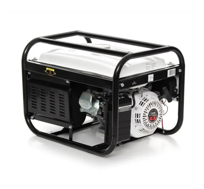 Генератор Бензиновий Kraft&Dele KD114 KW6500JBE 2.5 кВт 12/230В, запуск ручний + електро + ОЛИВА У ПОДАРУНОК