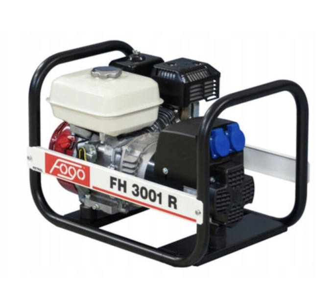 Генератор Бензиновый FOGO FH3001R 2.7 kW 230V AVR,, однофазный, ручной стартер