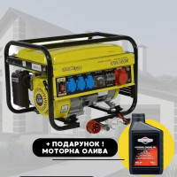 Генератор Бензиновый Kraft&Dele KD106 KW6500M 2.5 kW, трехфазный, запуск ручной+электрический