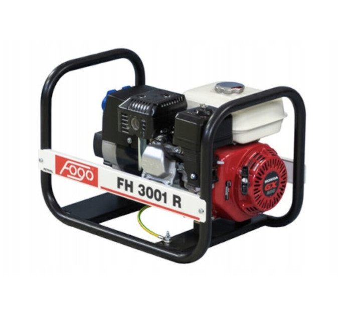 Генератор Бензиновый FOGO FH3001R 2.7 kW 230V AVR,, однофазный, ручной стартер