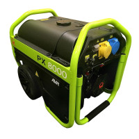 Генератор Бензиновый PRAMAC PX8000 AVR 5.4 kW 230V, однофазный, електрический стартер + МАСЛО В ПОДАРОК