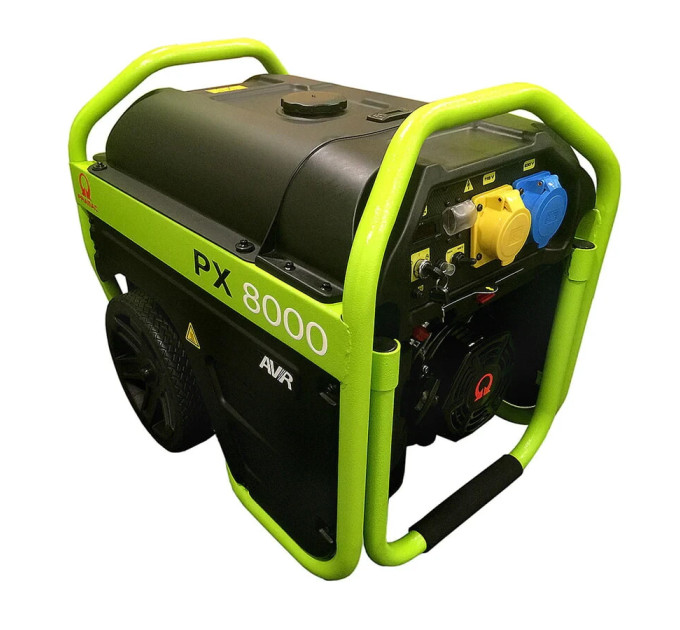 Генератор Бензиновый PRAMAC PX8000 AVR 5.4 kW 230V, однофазный, електрический стартер + МАСЛО В ПОДАРОК