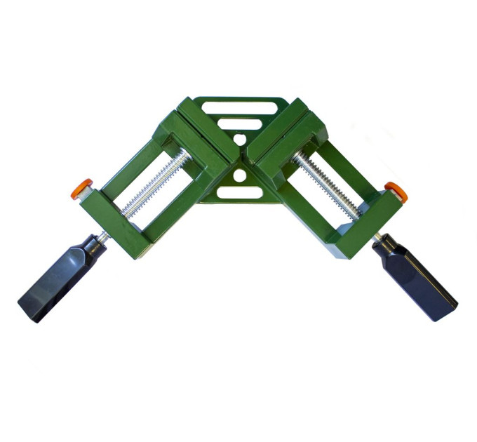 Струбцина гвинтова кутова (2 затиску, max захоплення-70мм) ROCKFORCE RF-38751