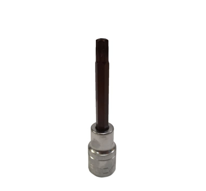 Головка 1/2" с насадкой Torx T40H с отверстием L-100мм ROCKFORCE RF-34710040 Premium