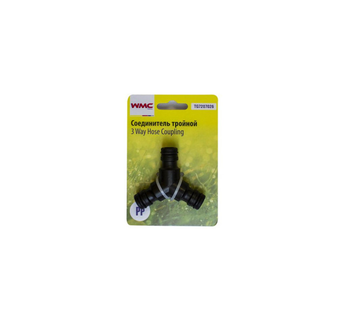 Трійник-з'єднувач Y-подібний під б/с WMC TOOLS WT-TG7207026