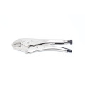 Клещи с фиксатором с овальными губками 10"-250мм Forsage F-614F250
