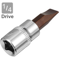 Головка 1/4" с насадкой Slotted SL6.5 Forsage F-32332065 Premium Головка 1/4" с насадкой Slotted SL6.5 Forsage F-32332065 Premium