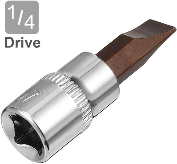 Головка 1/4" с насадкой Slotted SL6.5 Forsage F-32332065 Premium