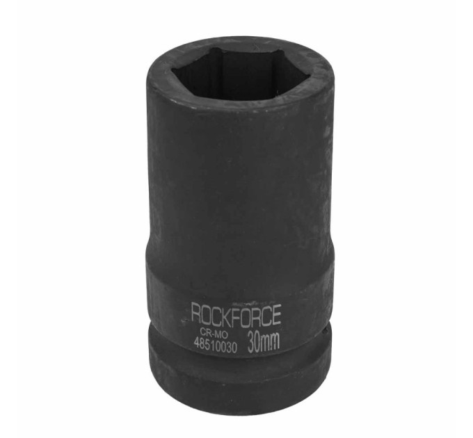 Головка ударная глубокая 1" 6гр. 30мм ROCKFORCE RF-48510030