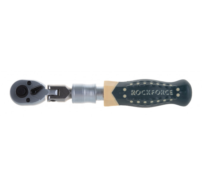 Тріскачка 1/4 "(72зуб.) шарнірна телескопічна ROCKFORCE RF-802223