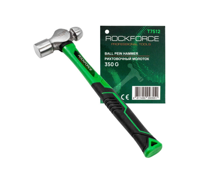Молоток рихтовочный 350гр ROCKFORCE RF-T7512